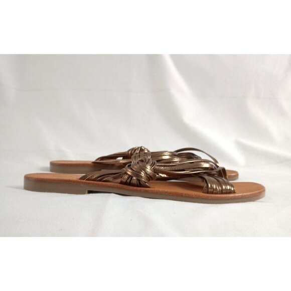 Anthropologie Matisse Mystic Sandals Size 7 NEW Flat Slide Sandals - Picture 9 of 10